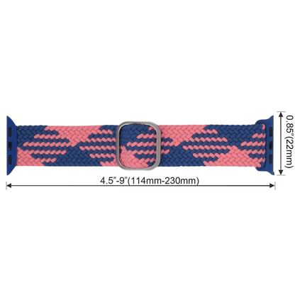 Apple Watch Braided Band - Blue Pink Apple Watch Braided Loop Band - Pinkkode