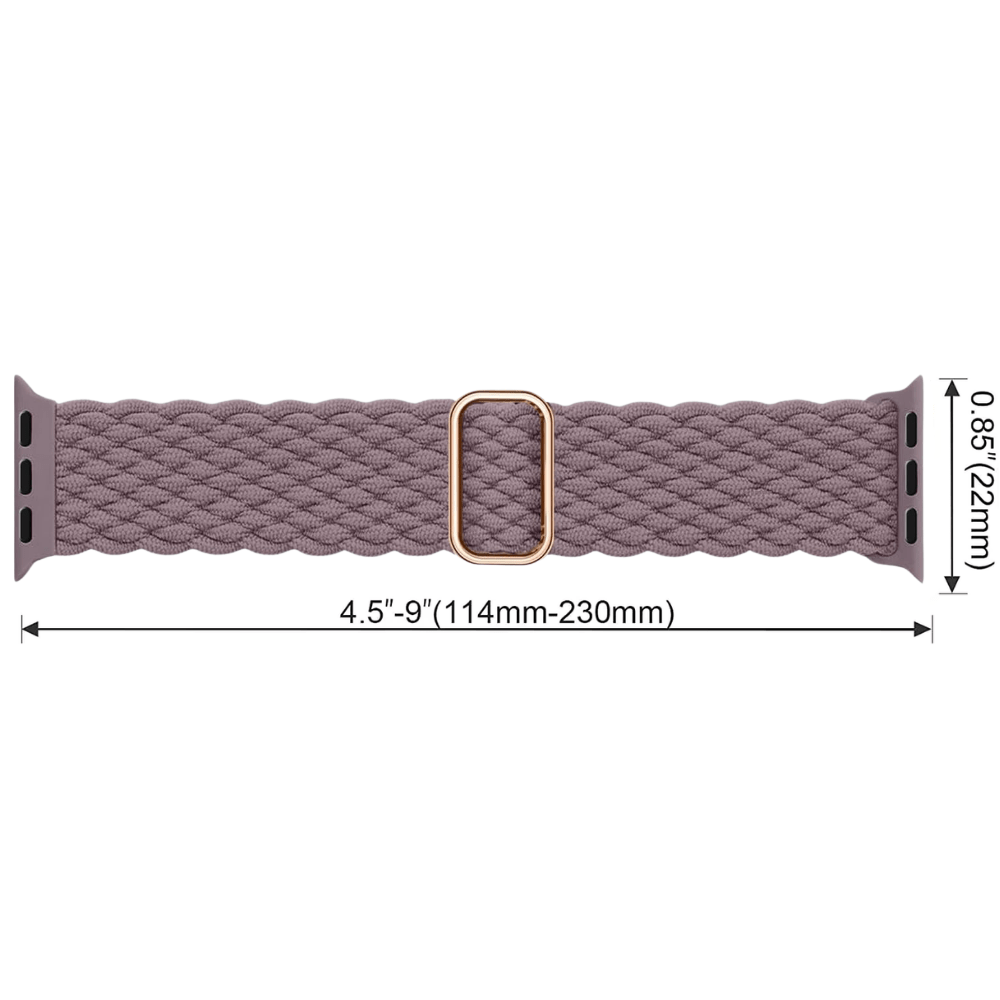 Apple Watch Solo Loop Strap - Purple Apple Watch Braided Loop Band - Pinkkode