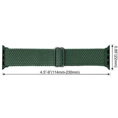 Apple Watch Sport Loop Band - Cedar Green Apple Watch Braided Loop Band - Pinkkode