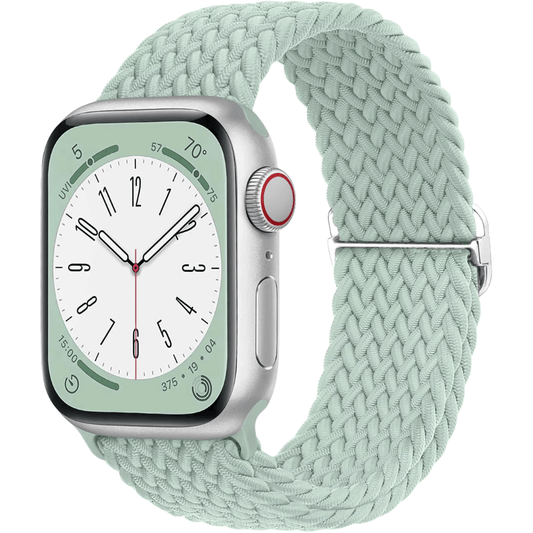 Braided Loop Apple Watch Bands - Light Green Apple Watch Braided Loop Band - Pinkkode